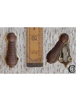 Cottingham Collection Escutcheon Beehive Teak & Brass 2.25" / 57mm