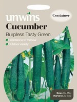 Unwins Cucumber - Burpless Tasty Green F1