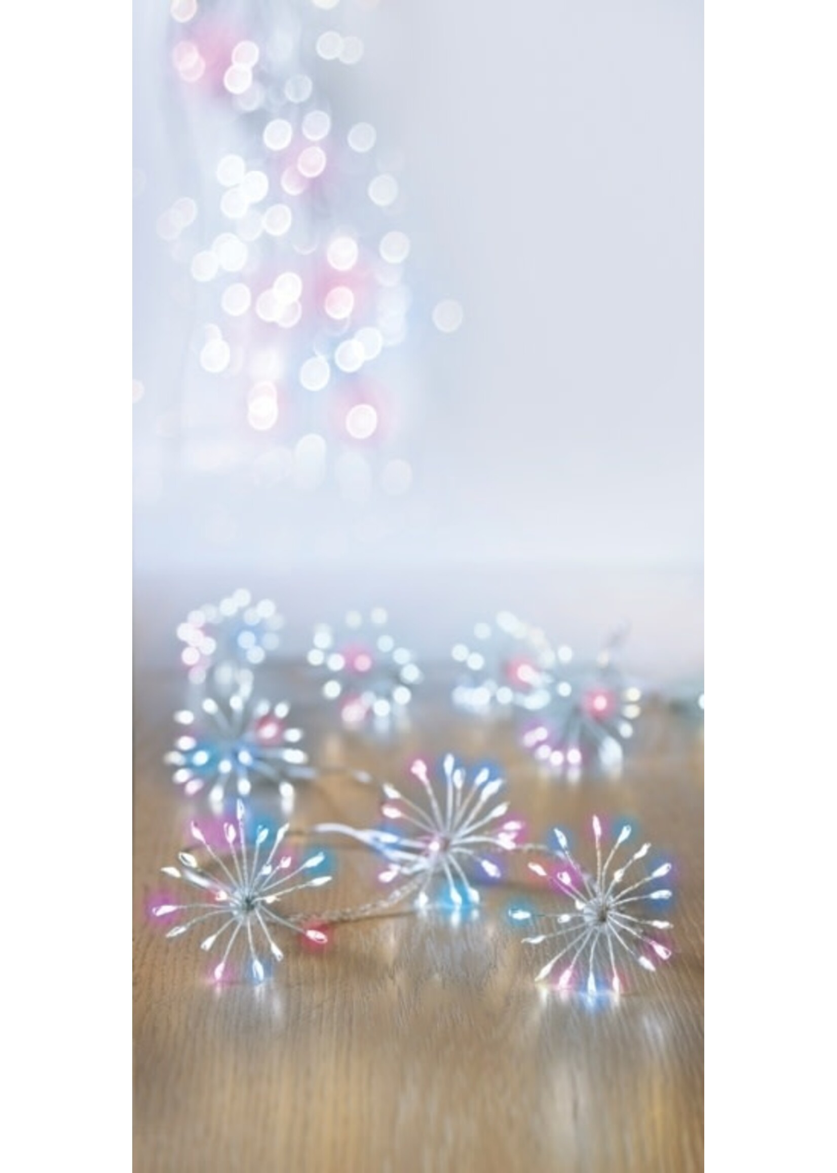 Premier Starburst Stringlights 400 LED Multi Action Rainbow