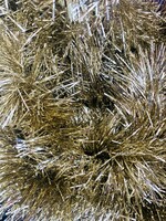 Light Gold coloured Tinsel  2.7m x 10cm