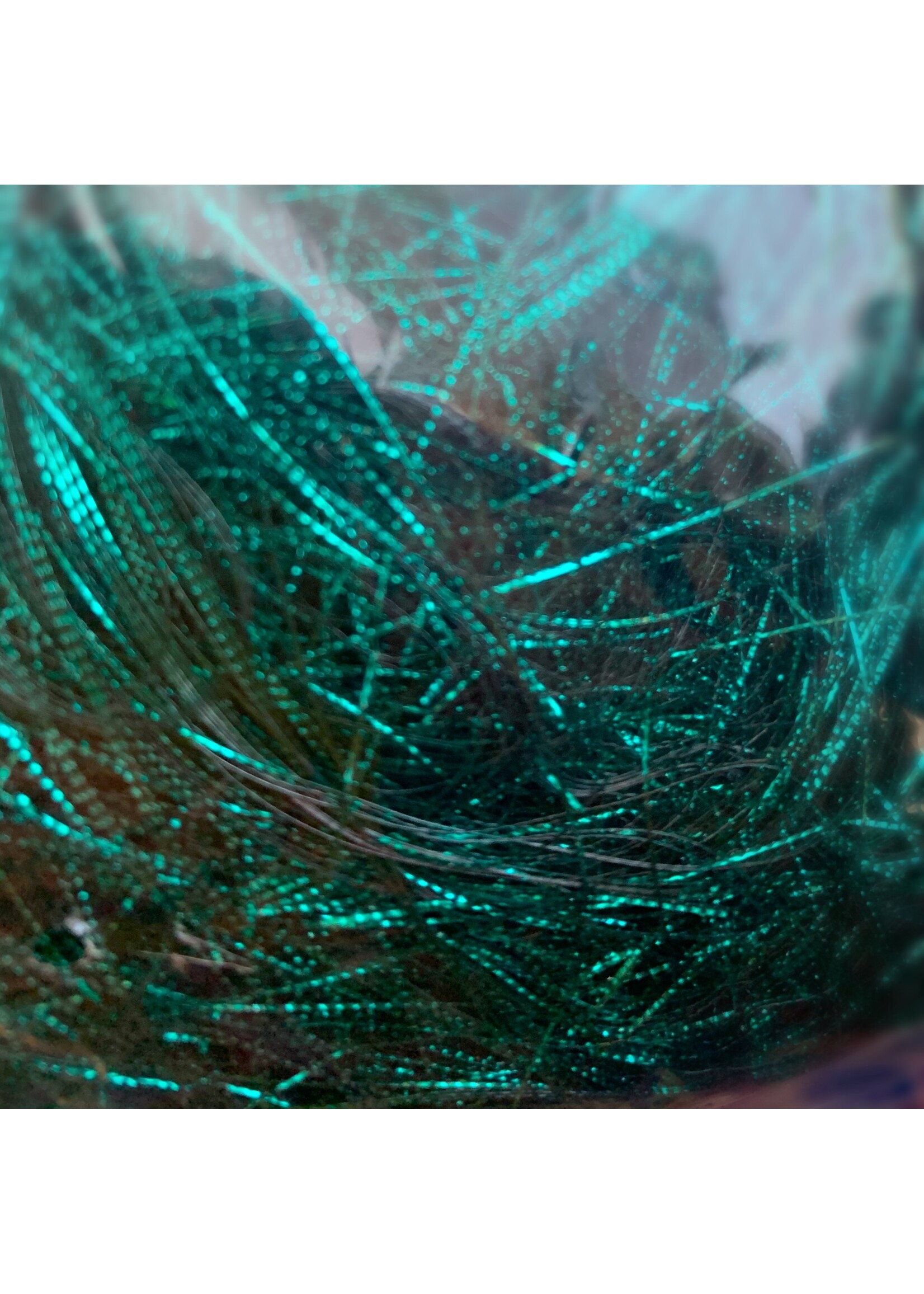 Decoris Tinsel Hair - Emerald Green 20gm