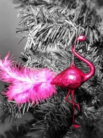 Decoris Pink Flamingo Hanging Bauble