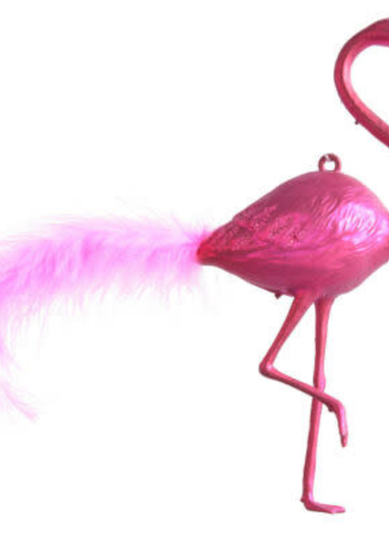 Decoris Pink Flamingo Hanging Bauble