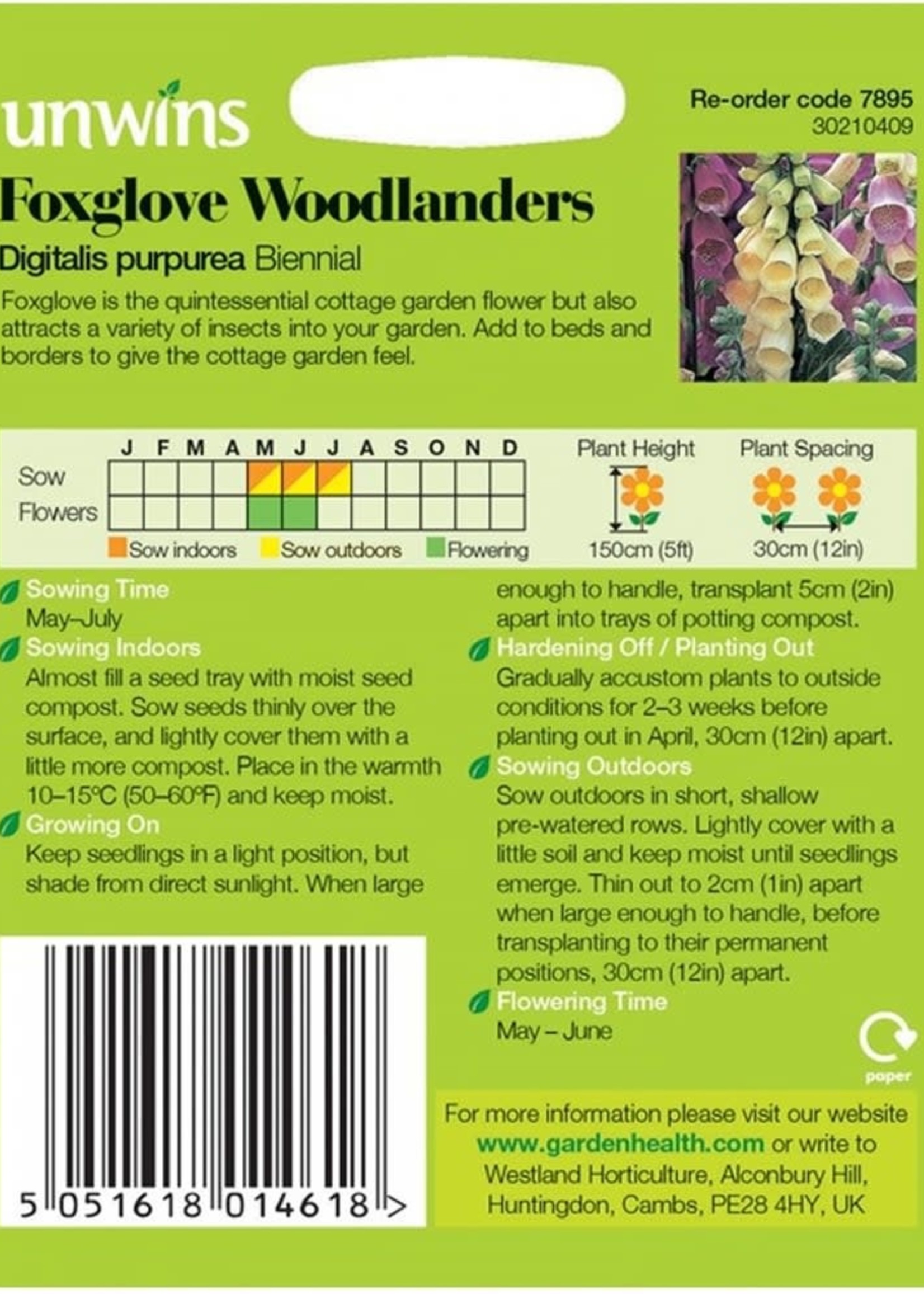 Unwins Nature’s Haven - Foxglove Woodlanders