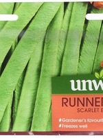 Unwins Runner Bean - Scarlet Emperor