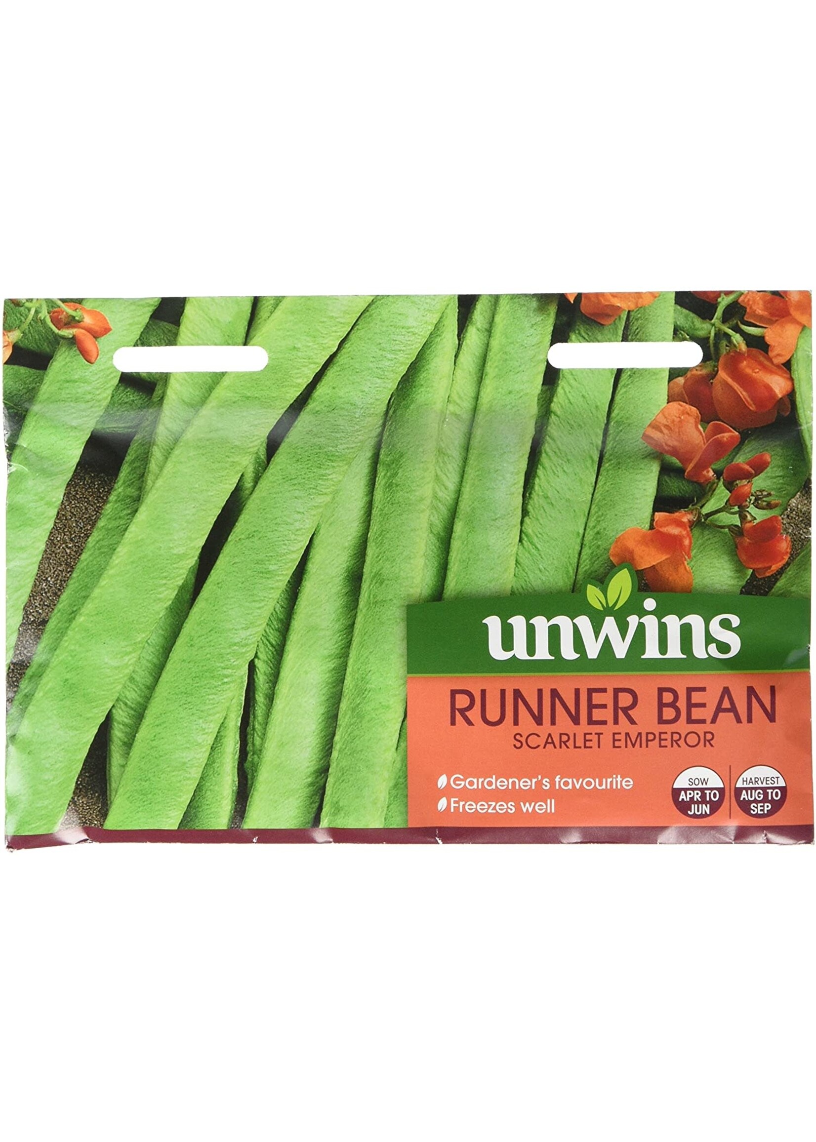 Unwins Runner Bean - Scarlet Emperor