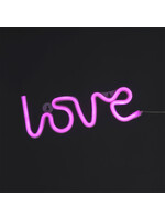 Snowtime Love Rope Light Pink