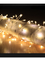 Snowtime Cluster Lights 200 Pin Wire  Warm White Indoor/Outdoor