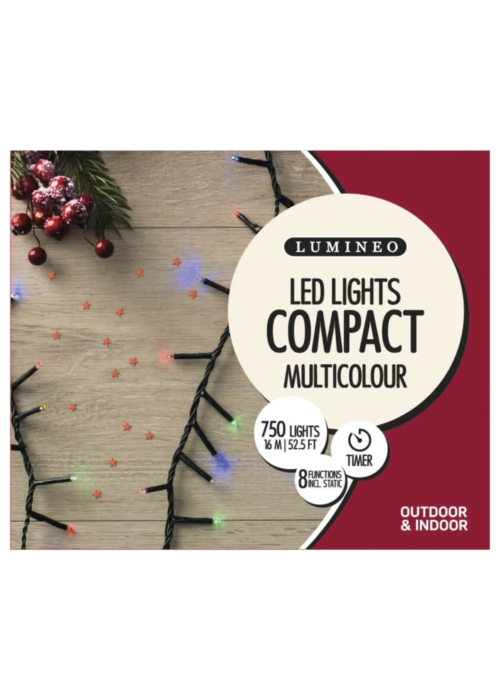 Lumineo Cluster Lights - Compact Twinkle LED indoor/outdoor - multi-function