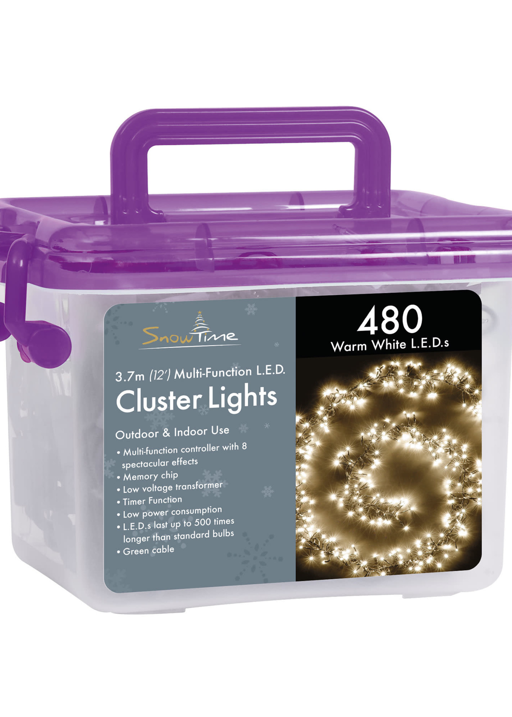 Snowtime Cluster Lights - Multi Function