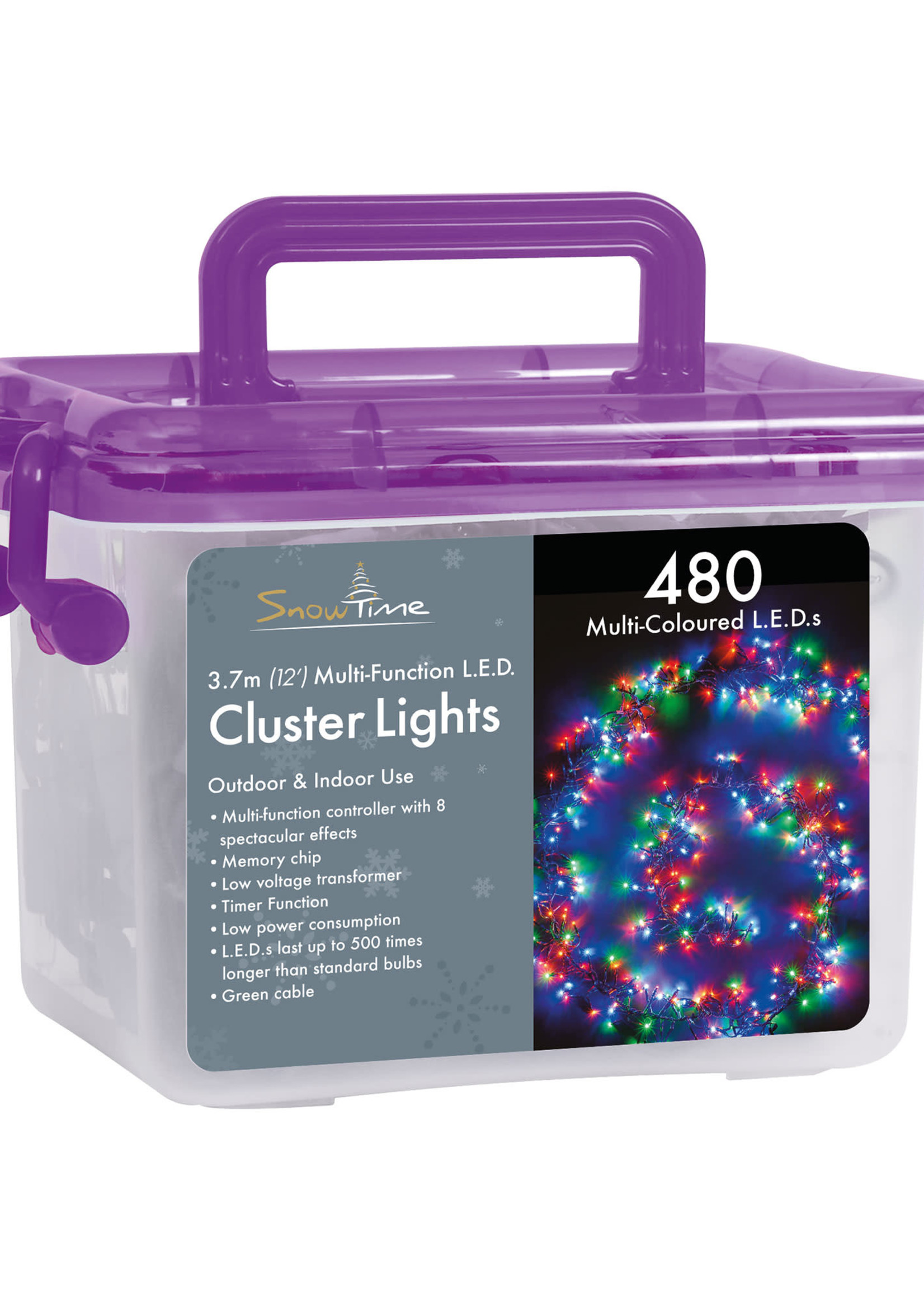 Snowtime Cluster Lights - Multi Function