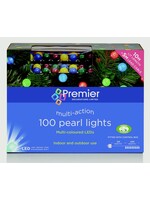 Premier Multi Colour Pearl 100 LED Lights Indoor/Outdoor