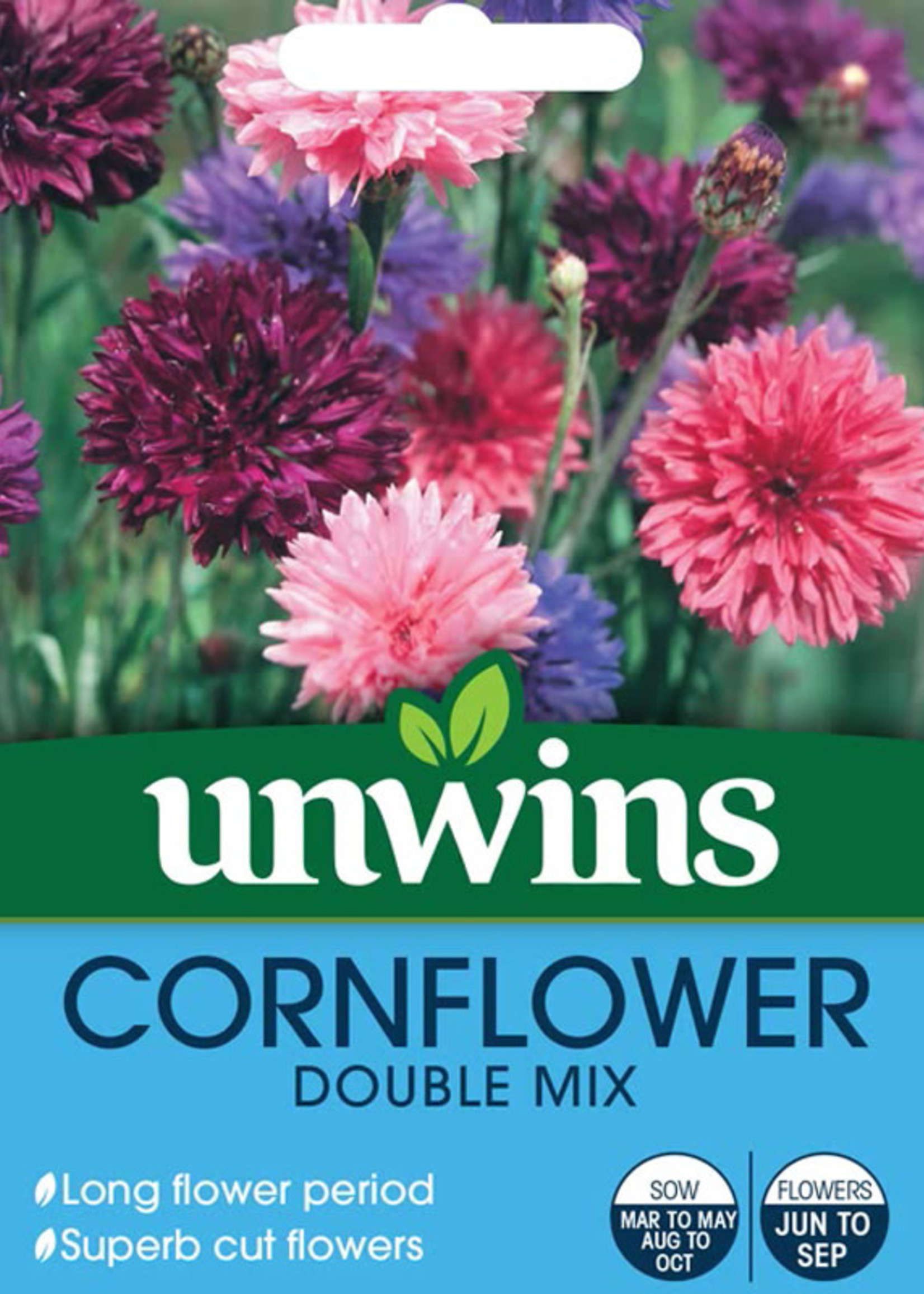 Unwins Cornflower - Double Mix