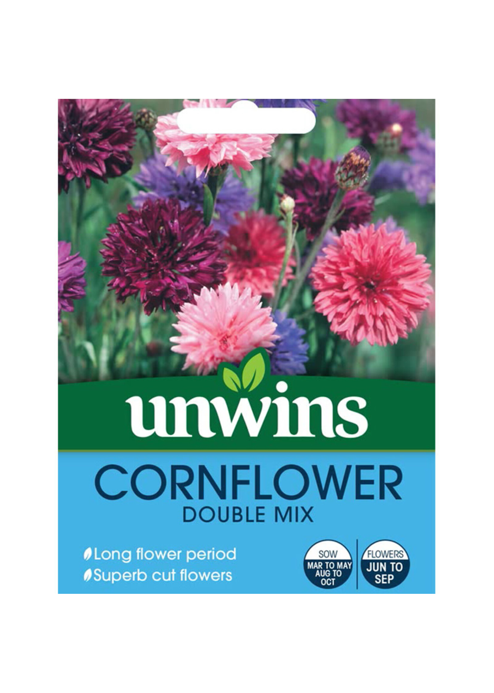Unwins Cornflower - Double Mix