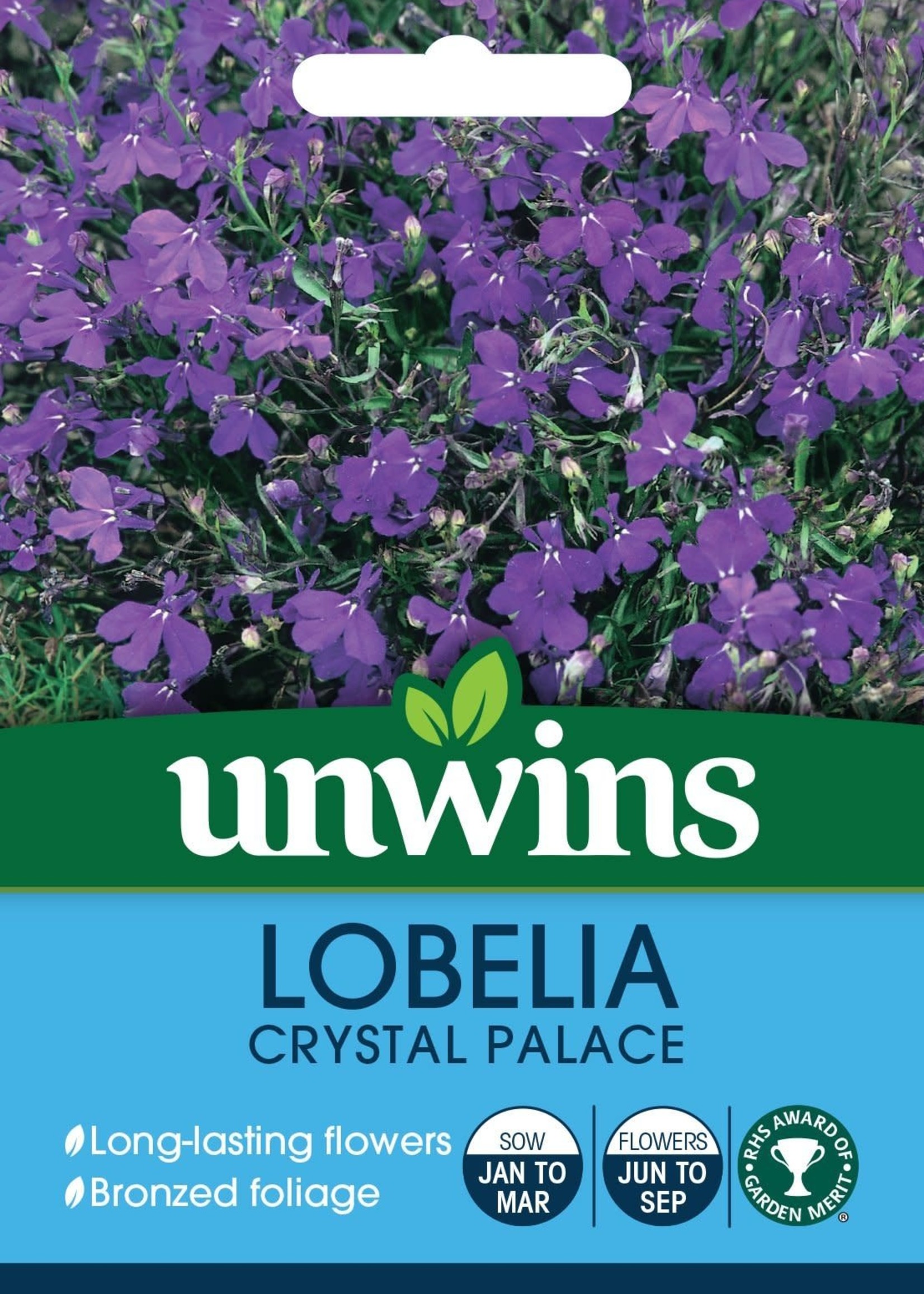 Unwins Lobelia - Crystal Palace