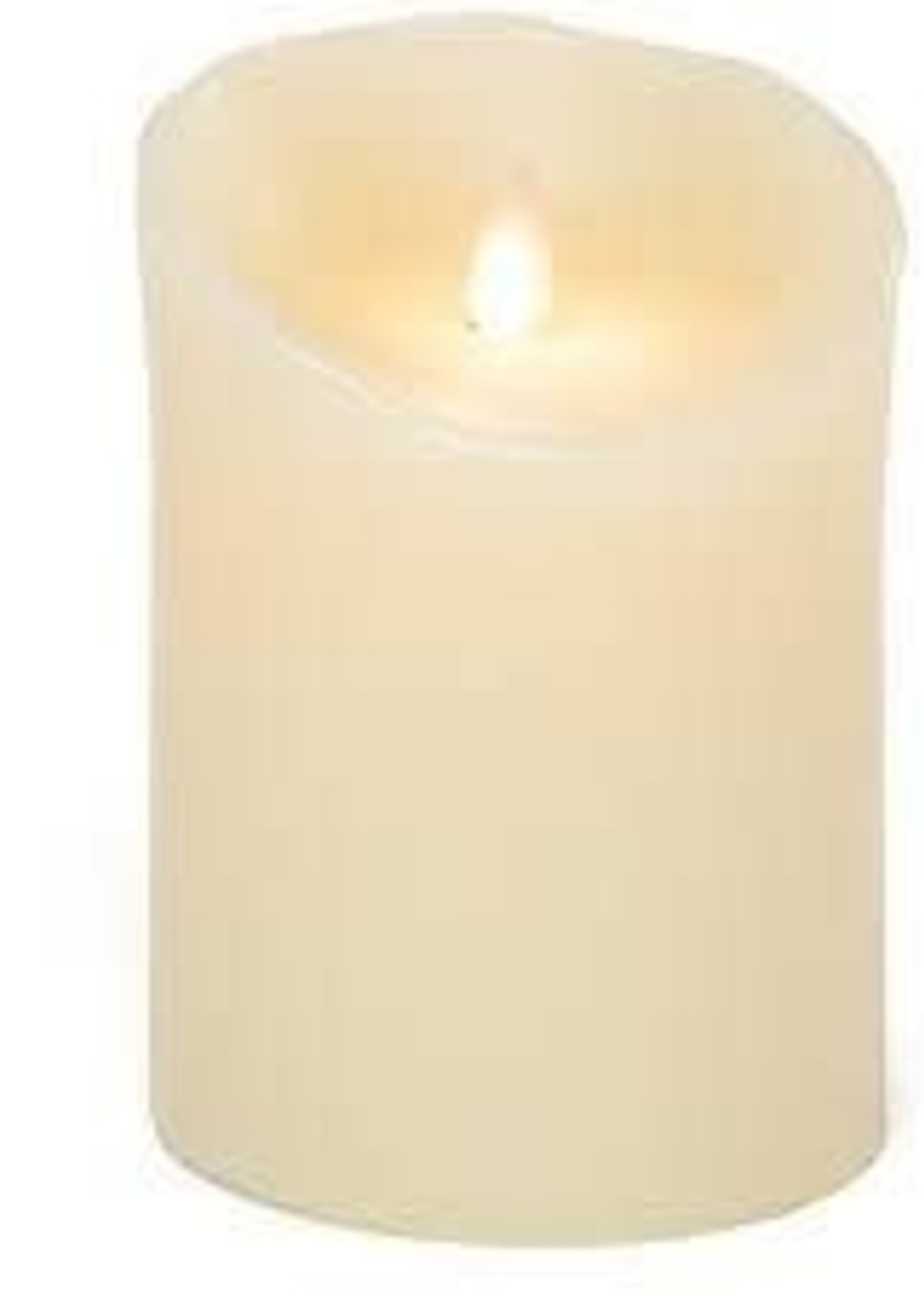 Premier Flicker Candle 10cm Cream Battery Operated LED