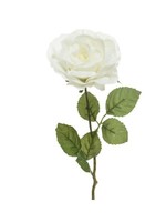 Kaemingk Kaemingk White Rose on Stem