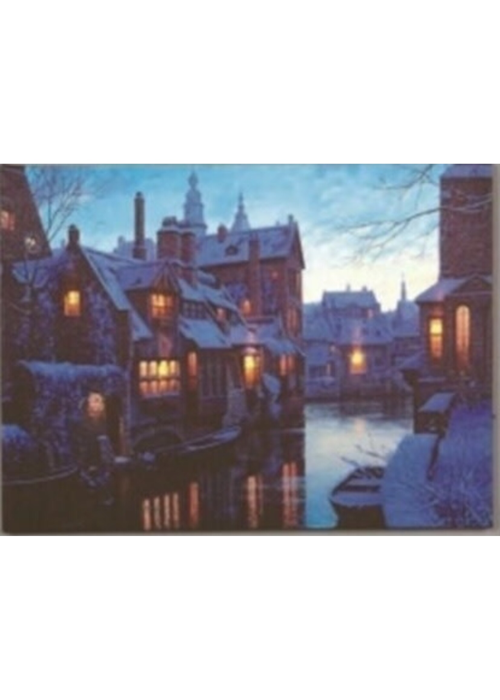 Premier LED canvas picture 30 x40cm battery operated