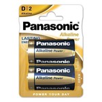 Panasonic Alkaline Power D Batteries (2 Pack)