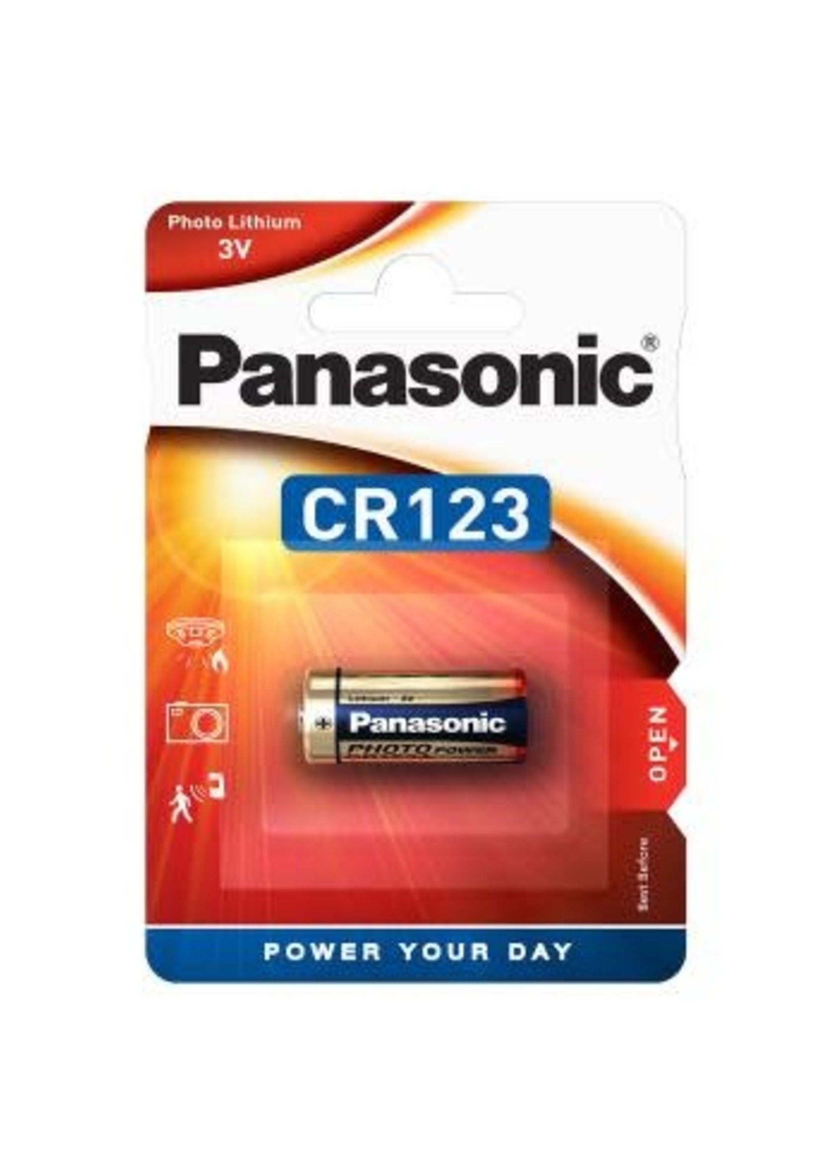 Panasonic Lithium CR123 Battery