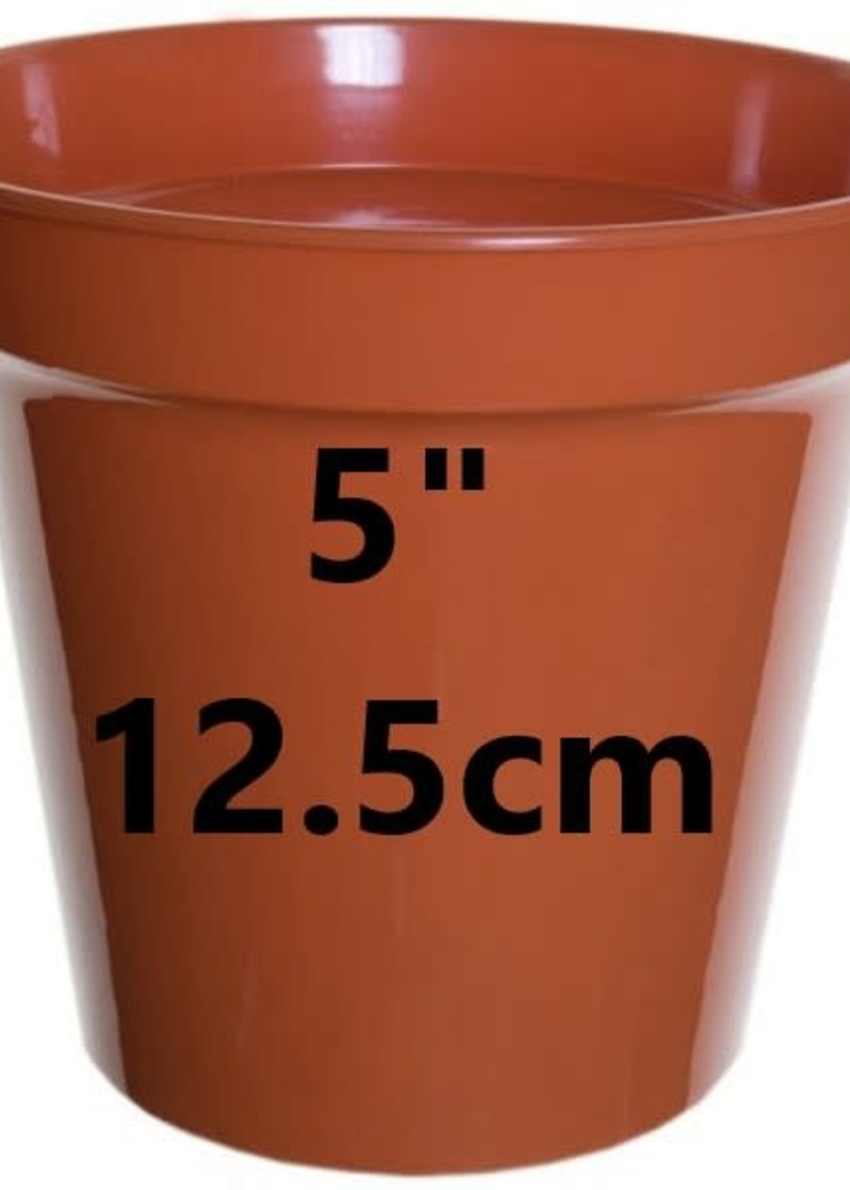 WhiteFurze Plant pot plastic - (approx size)