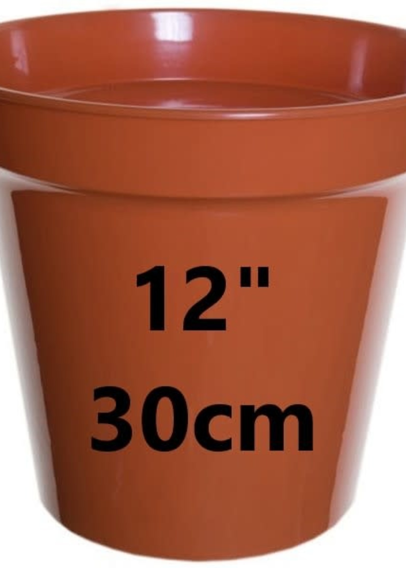 WhiteFurze Plant pot plastic - (approx size)