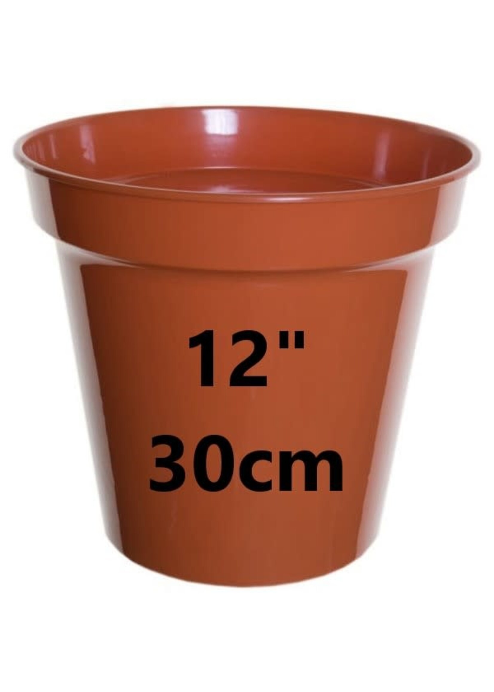 WhiteFurze Plastic plant pot - (approx size)