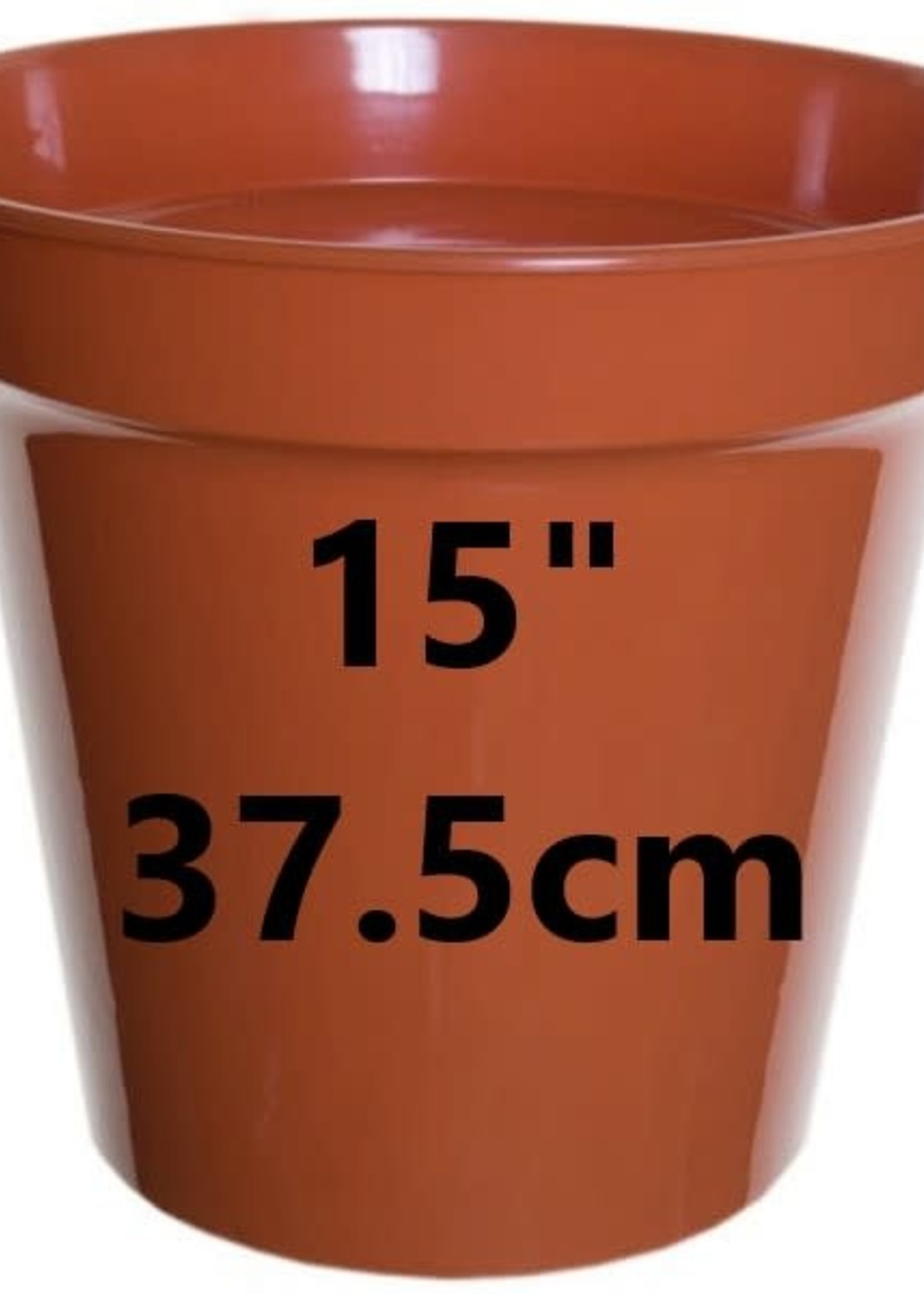 WhiteFurze Plant pot plastic - (approx size)