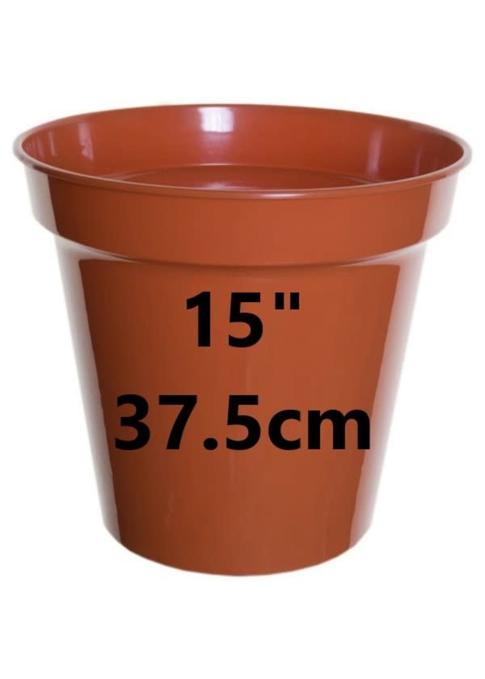 WhiteFurze Plastic plant pot - (approx size)
