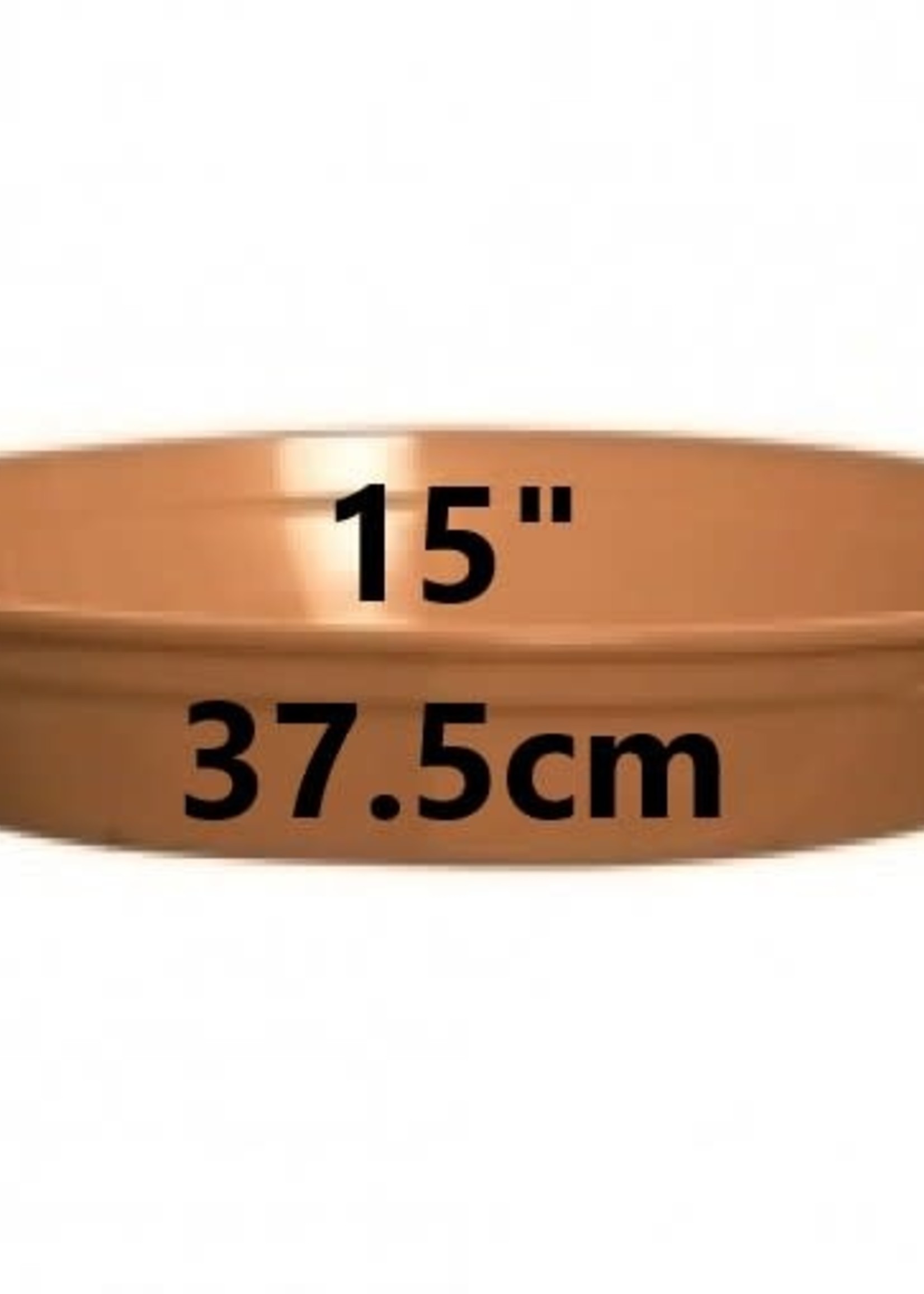 WhiteFurze Plant pot Saucer plastic  - (approx size)