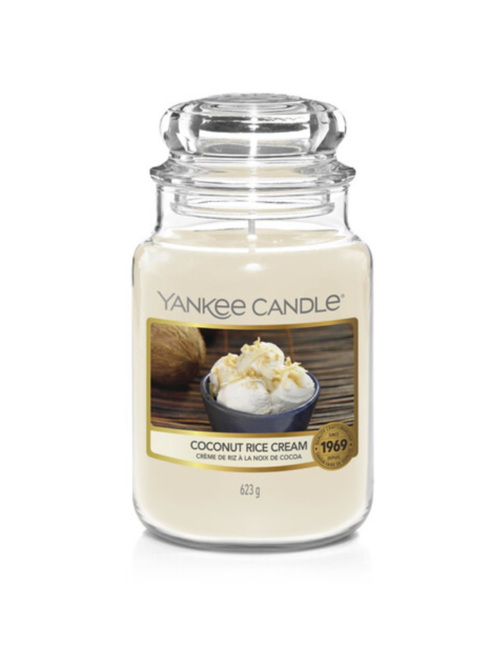 Yankee Coconut Rice Cream Large Jar