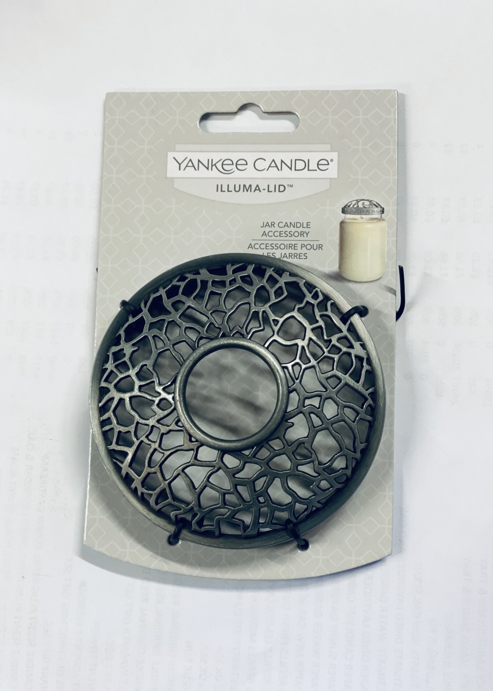 Yankee Illuma Lid silver