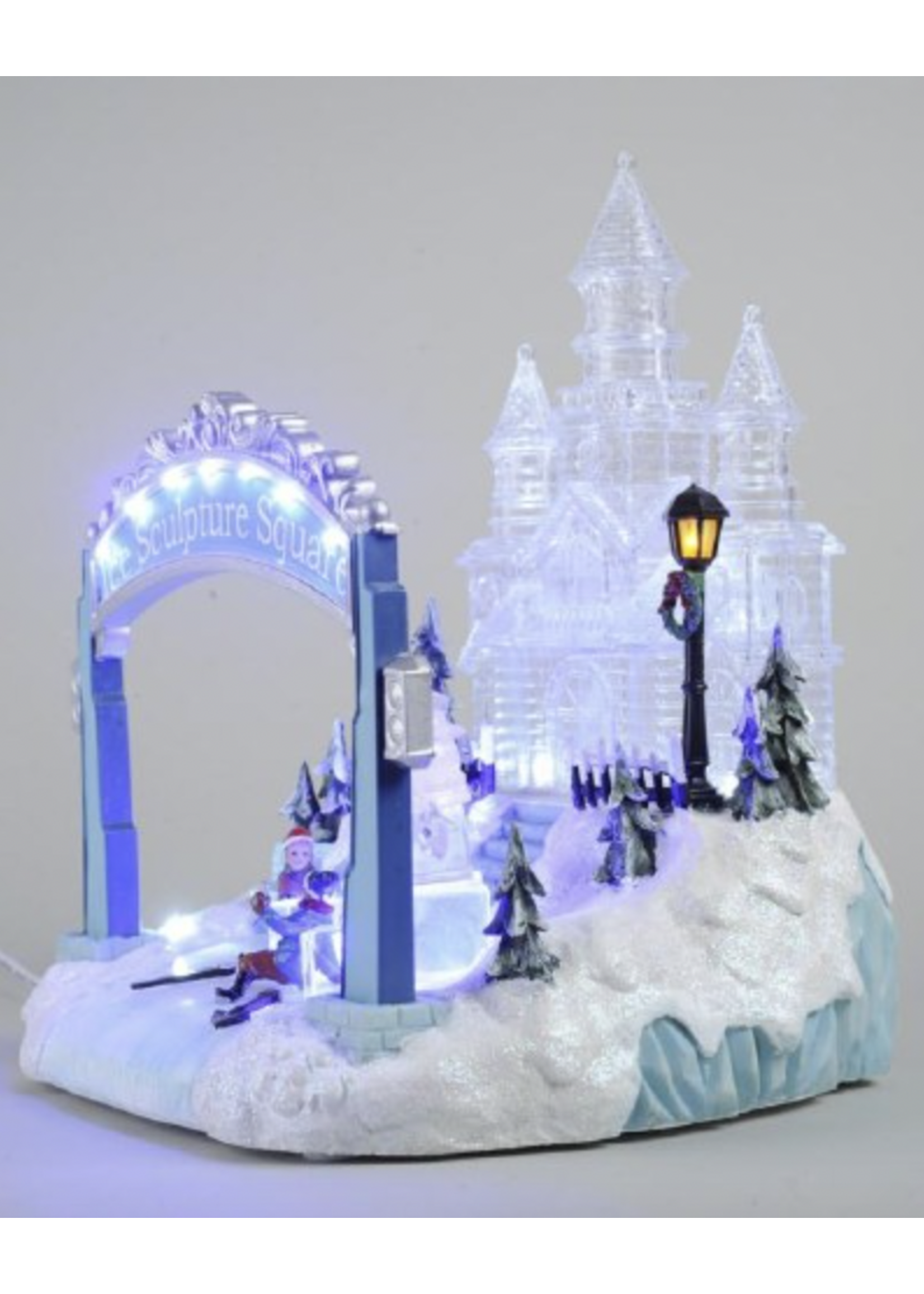 Kaemingk Led Ice Sculpture Square village