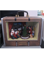 Kaemingk Animated Suitcase Battery Operated LED  27cm