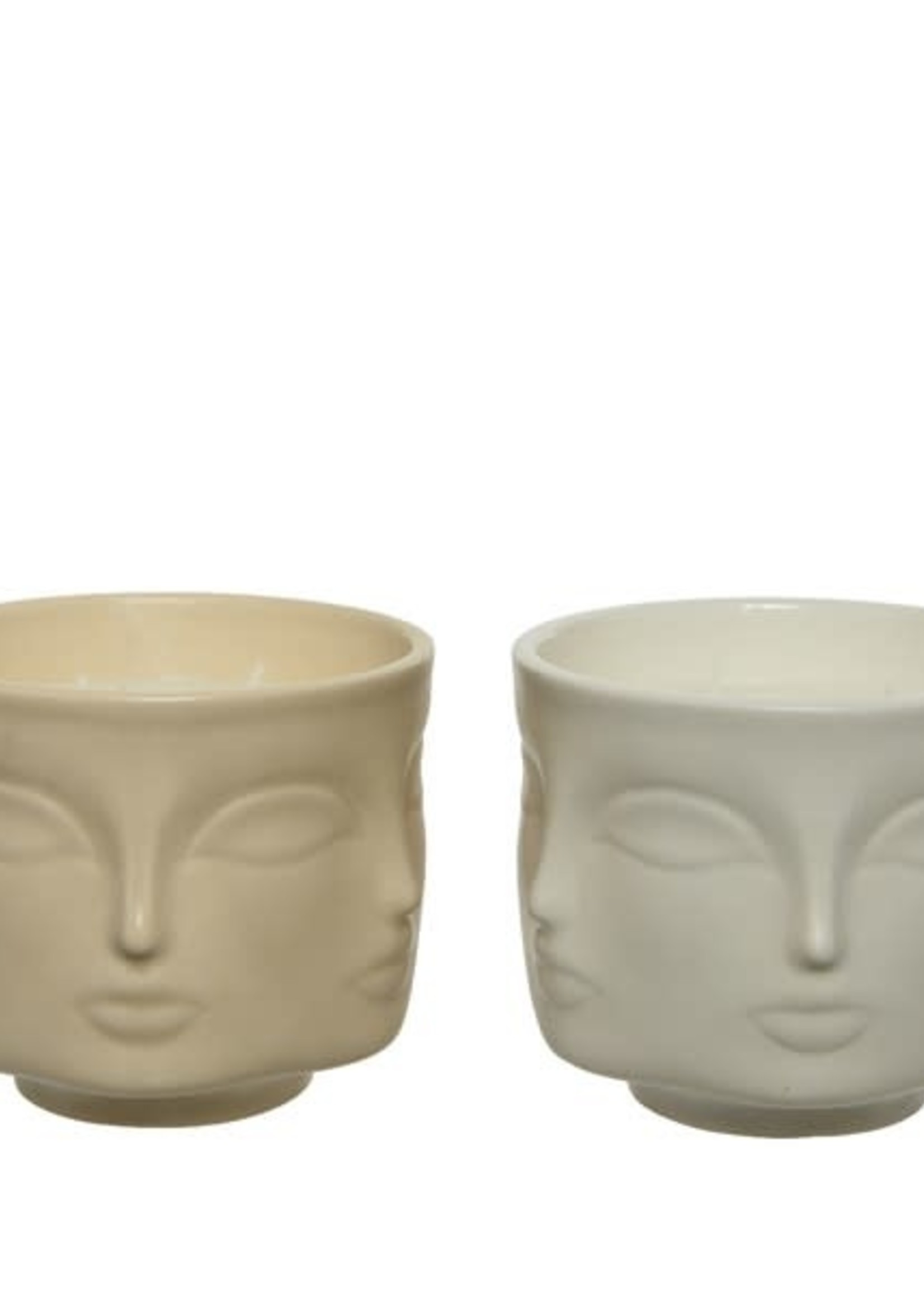 Decoris Face Candle Pot