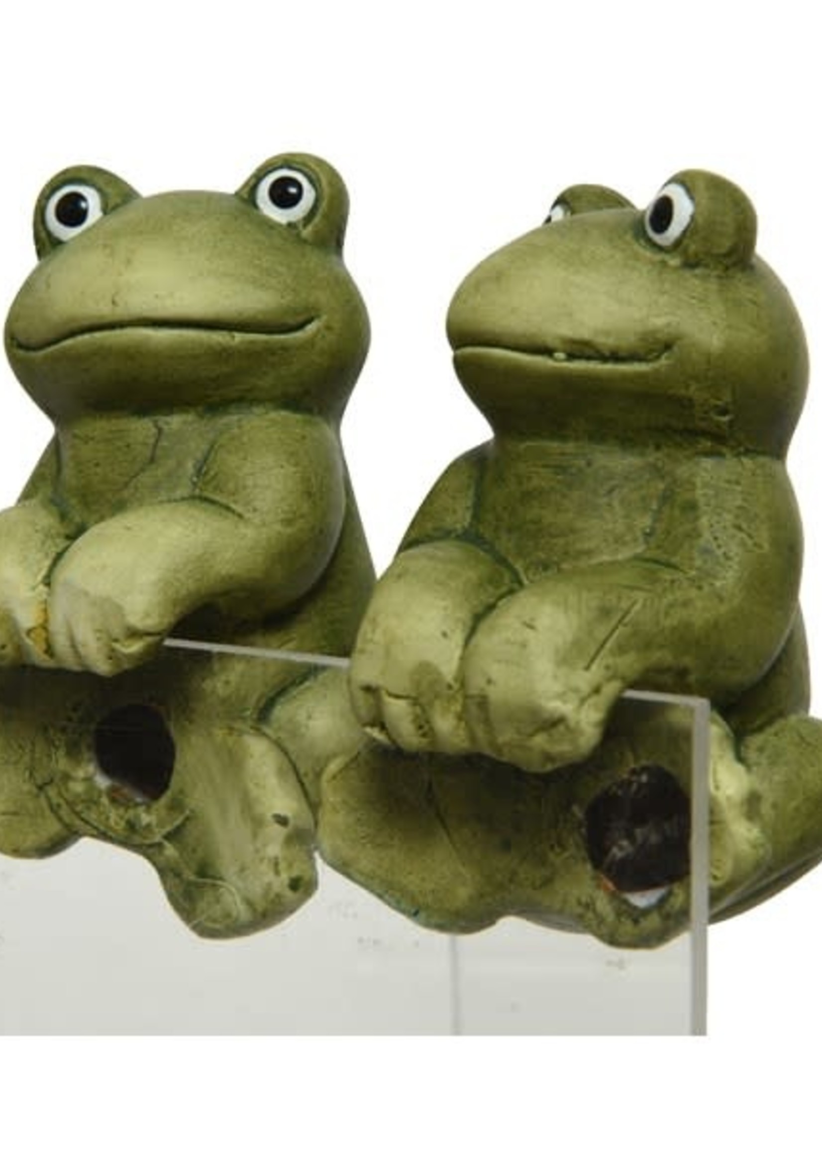 Decoris Frog Plant Pot / Planter Hangers