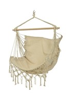 Decoris Hanging Hammock Chair Cream