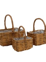 Decoris Basket willow square Large