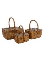 Decoris Basket willow square Large