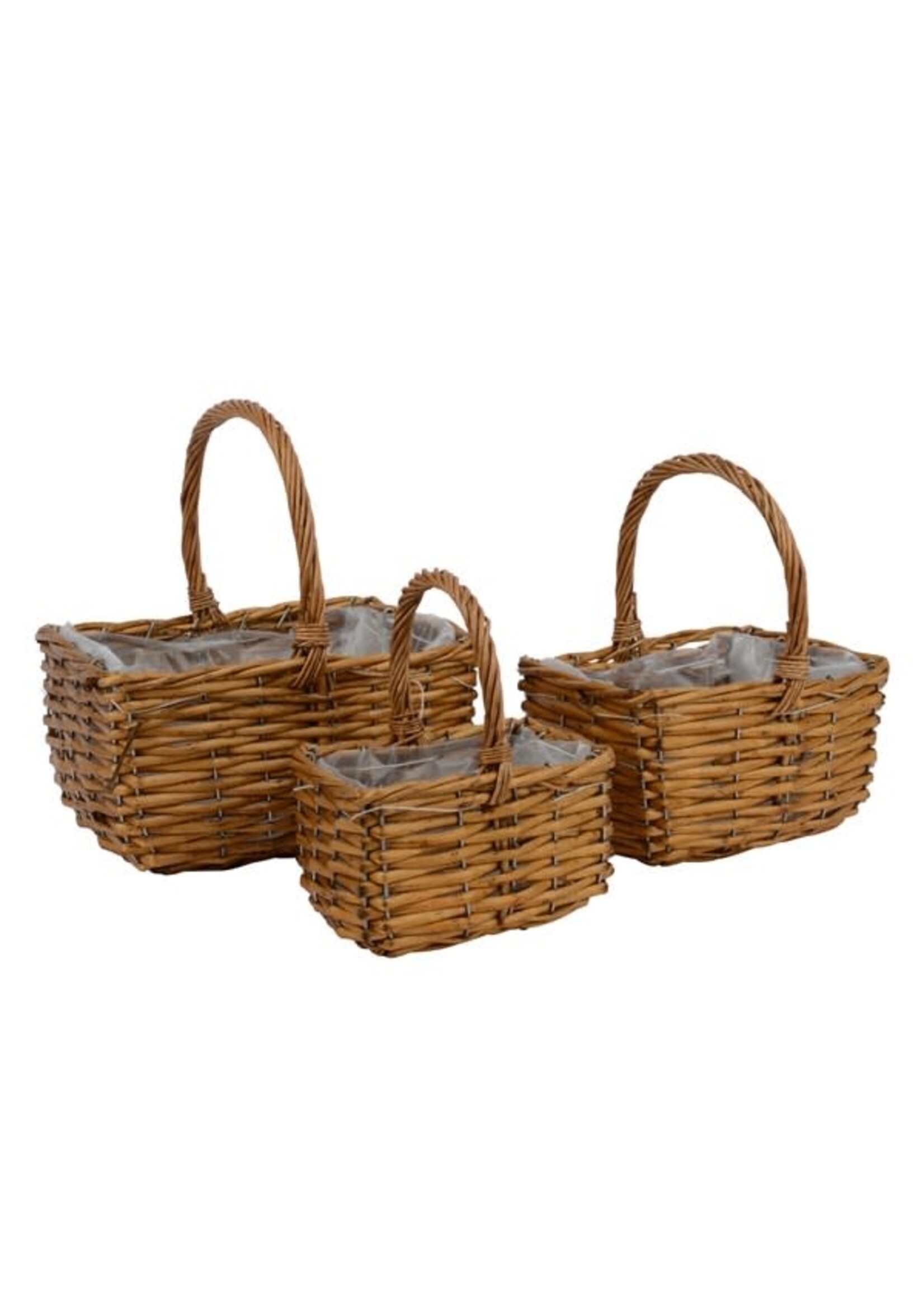 Decoris Basket willow square Large