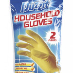 Duzzit Rubber Gloves Medium 2 pair pack