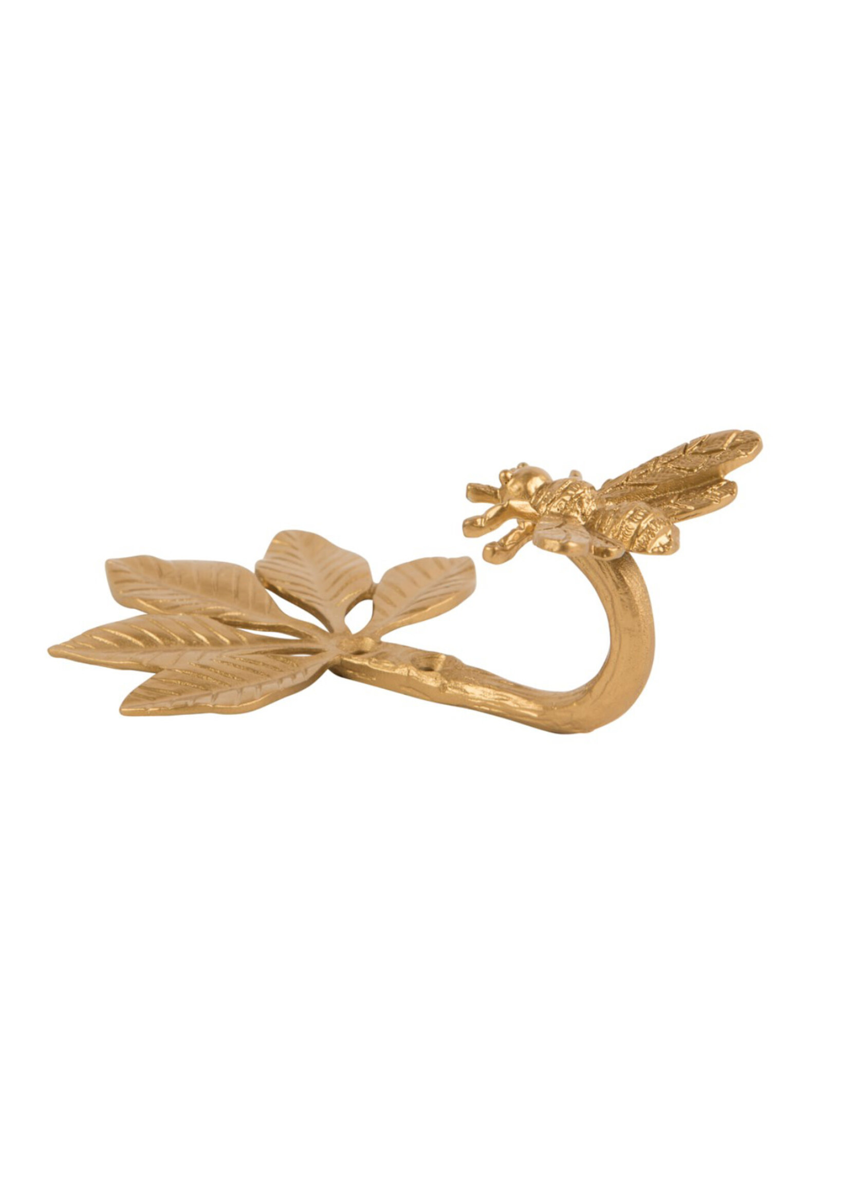 Sass & Belle Bee Hook & Gold Tieback