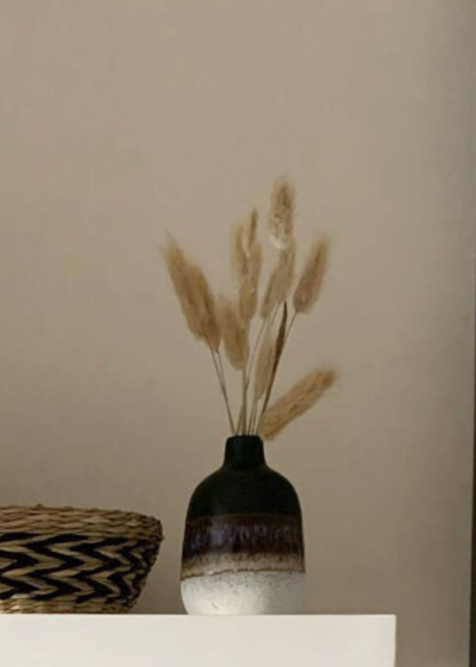 Sass & Belle Black Mojave Vase