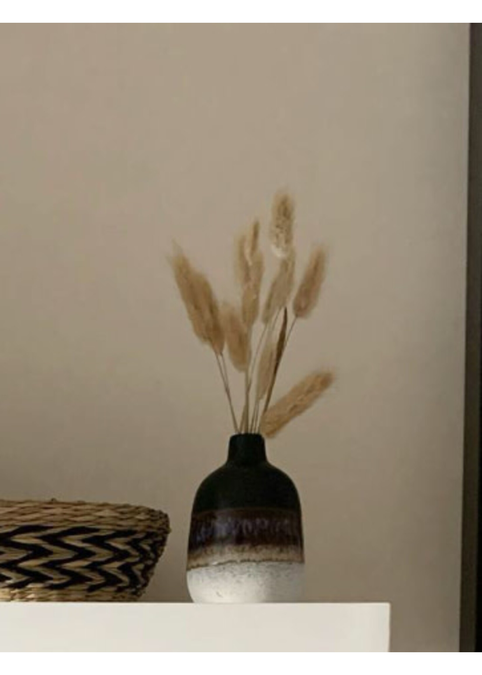 Sass & Belle Black Mojave Vase