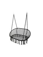 Decoris Hanging Hammock Chair Black 2 Seater