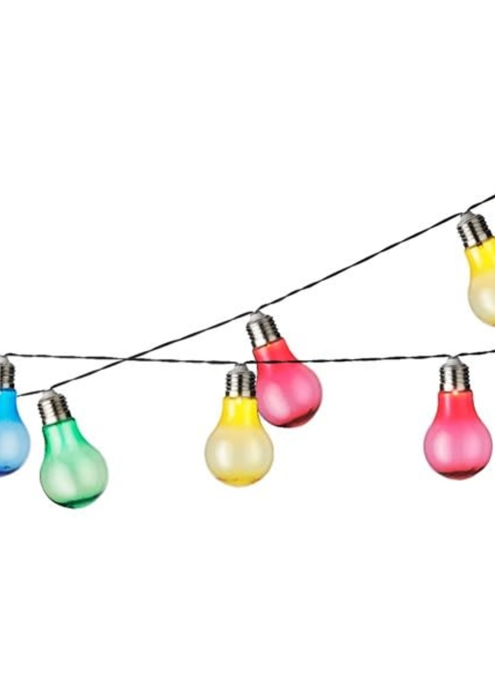 Decoris Colourful Solar Lights Solar stringlights plastic steady