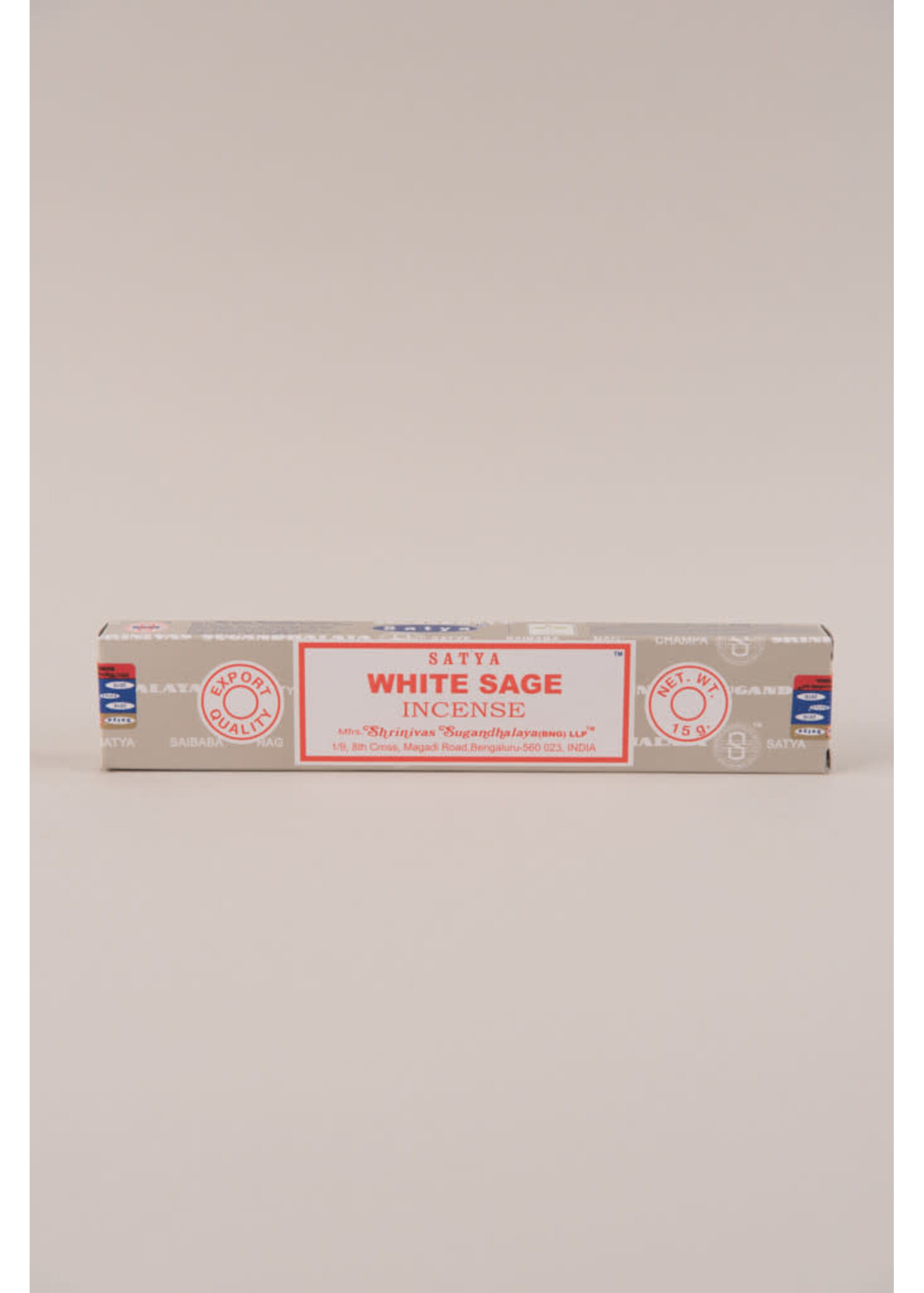 Satya White Sage Incense Sticks