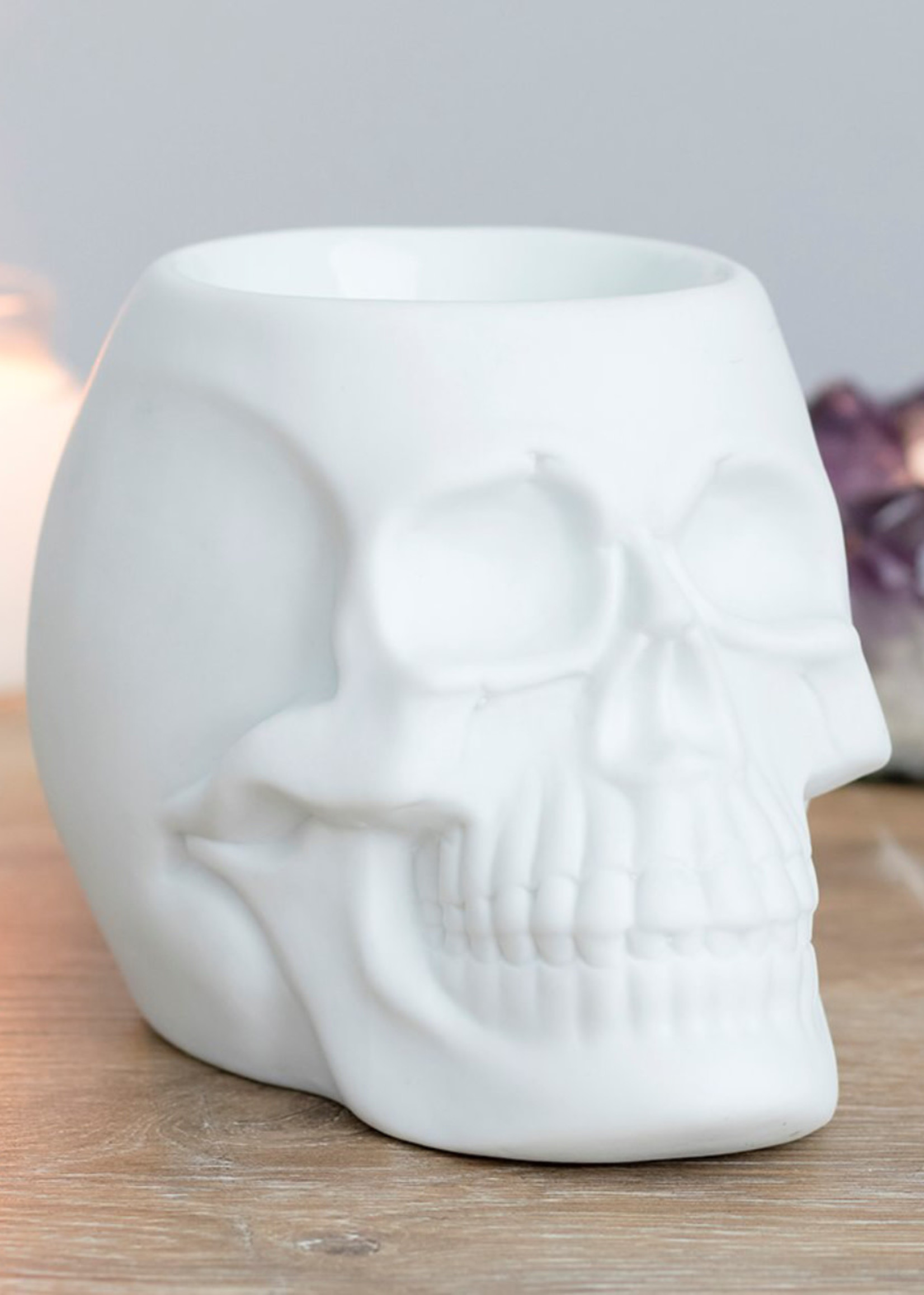 Something Different Skull Oil Burner