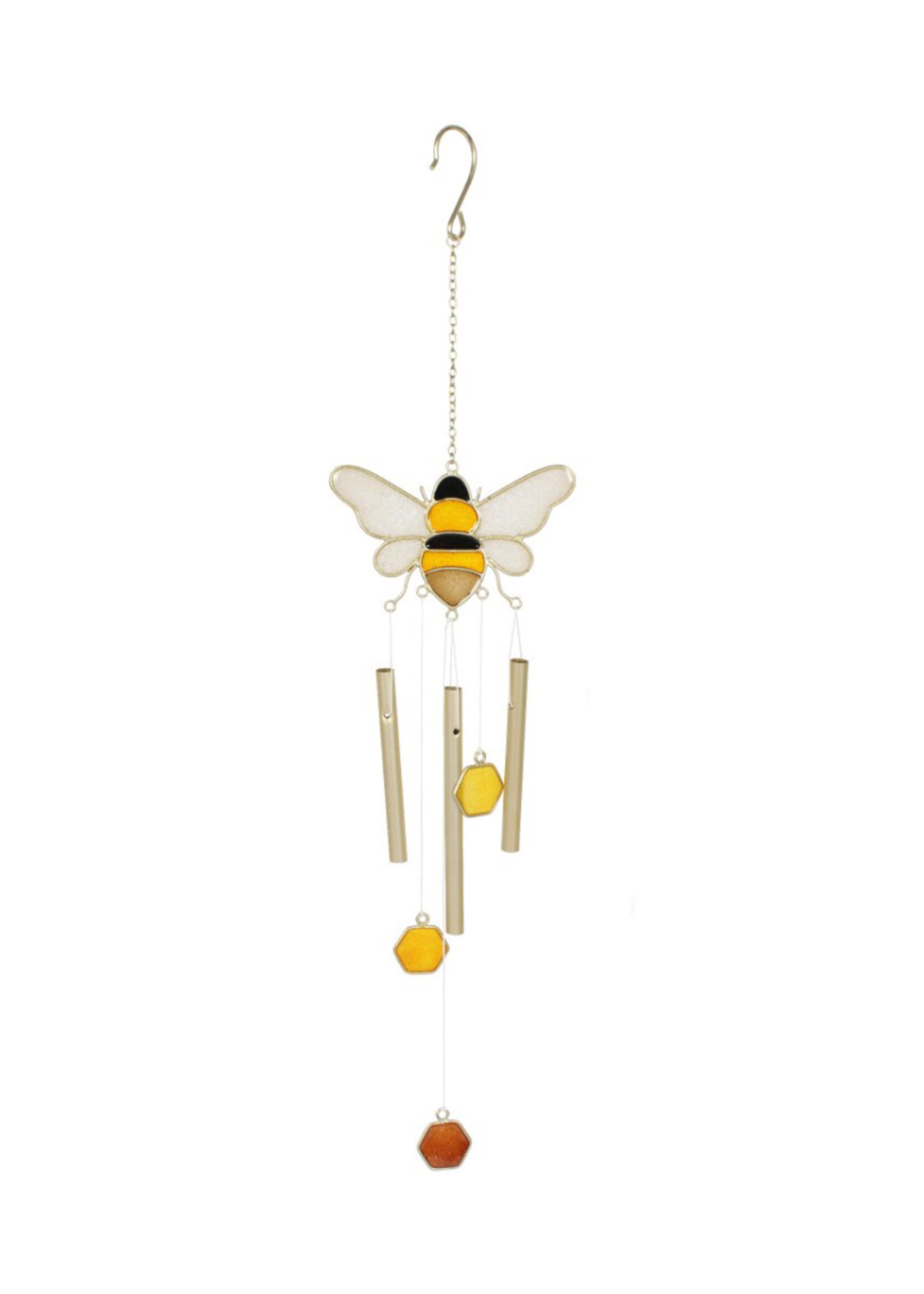 Something Different Bee and Honeycomb Windchime