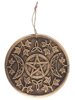 Triple Moon Plaque